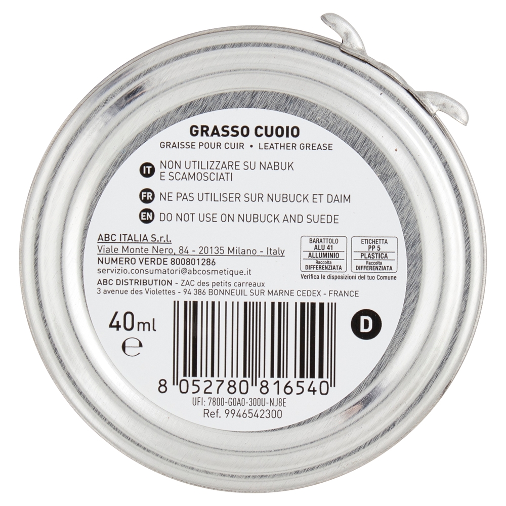 Shoes'Xpert Sport Grasso Cuoio 40 ml